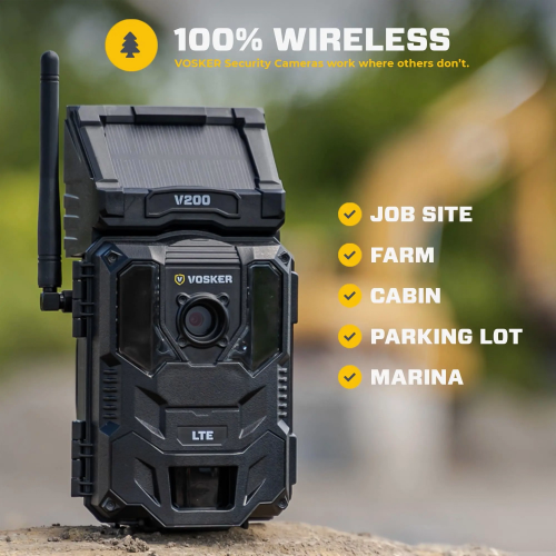 Vosker V200-INTL LTE SOLAR CELLULAR CAMERA