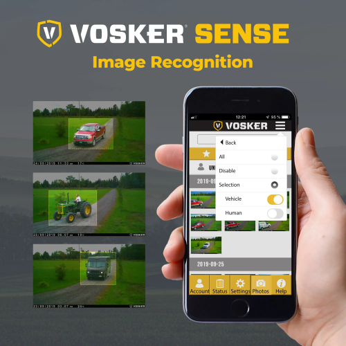 Vosker V200-INTL LTE SOLAR CELLULAR CAMERA