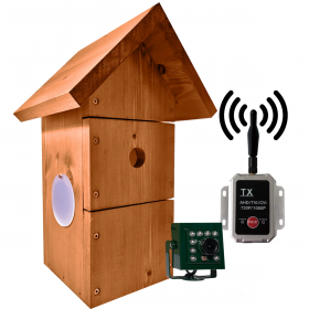 Apex Nest Box With WIRED Camera + Digital HD Wireless Transmitter & Receiver