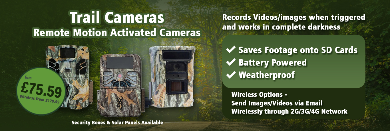 Motion Activated Trap Cameras for Wildlife